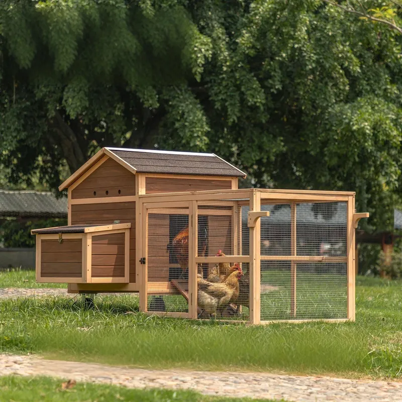 Sustainable Living Walla Walla - Grande Pollaio in Legno Sostenibile per