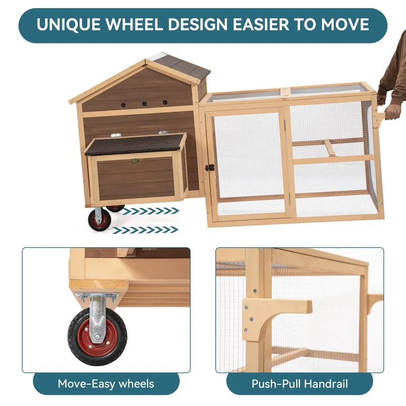 Grande Pollaio in Legno Sosten - Sustainable Living Walla Walla recensione e prezzo