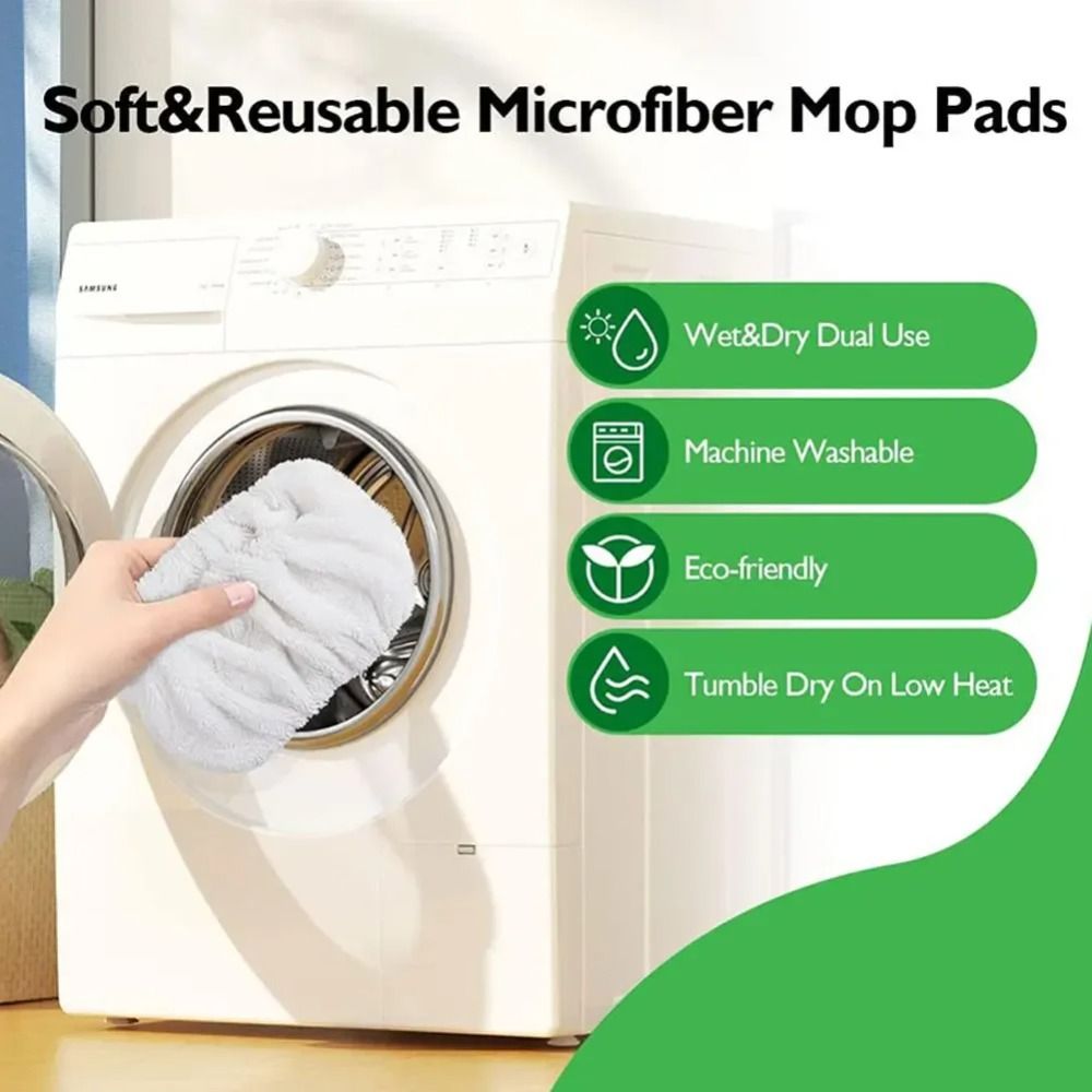 1/4 Pezzi Testina per Mop Piat - Cloth Pad Reusable recensione e prezzo
