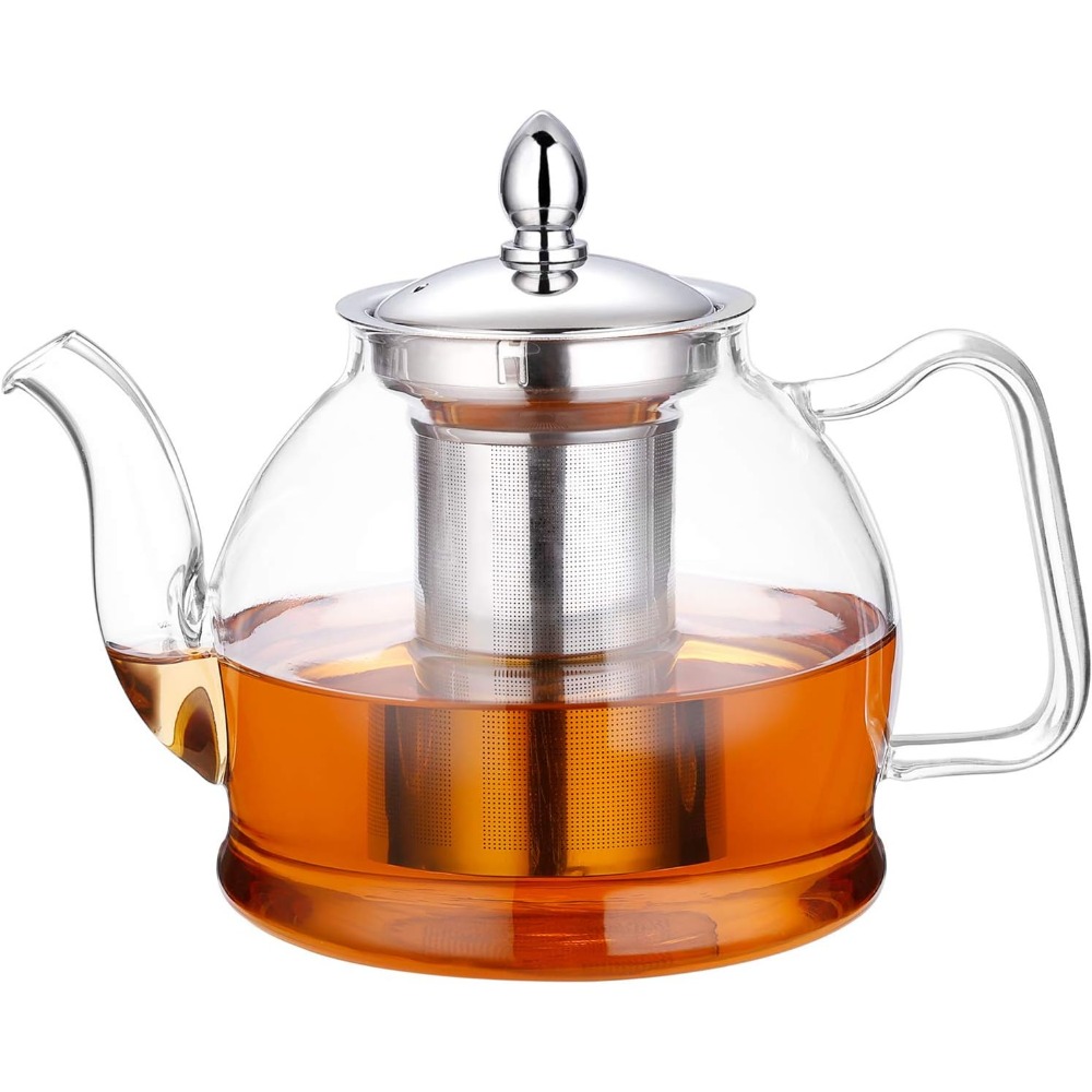 Teiera in Vetro da 1000ml con  - Loose Leaf Tea Infuser recensione e prezzo
