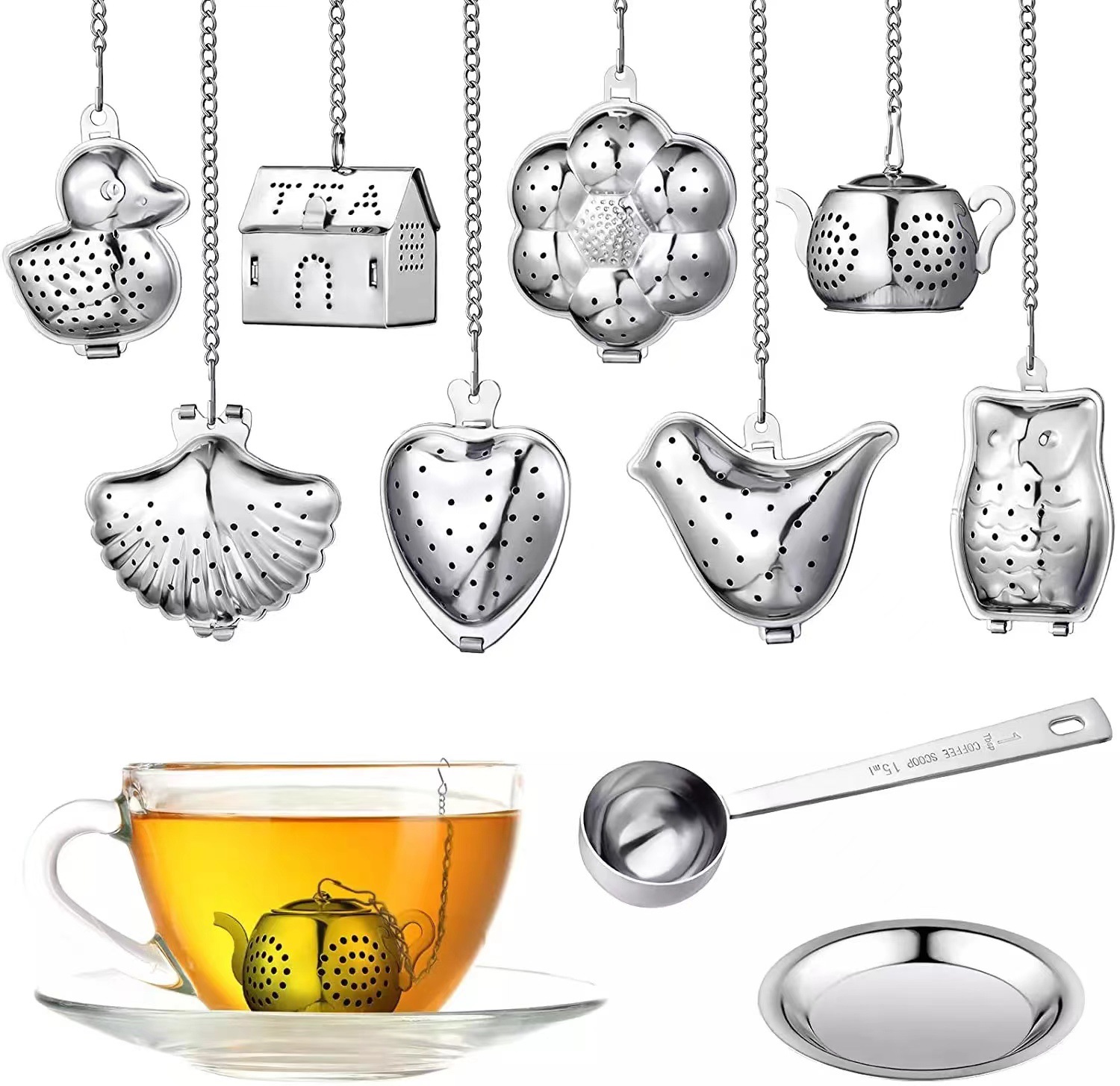 Colino da tè Infusori da tè in - Loose Leaf Tea Infuser recensione e prezzo